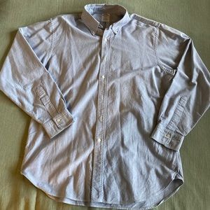 Brooks Brothers Blue Regent Fit Oxford Sport Shirt